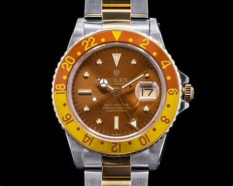 rolex gmt master 1675 rootbeer|rolex gmt 1675 bezel.